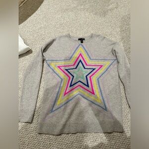 Aqua Cashmere Sweater